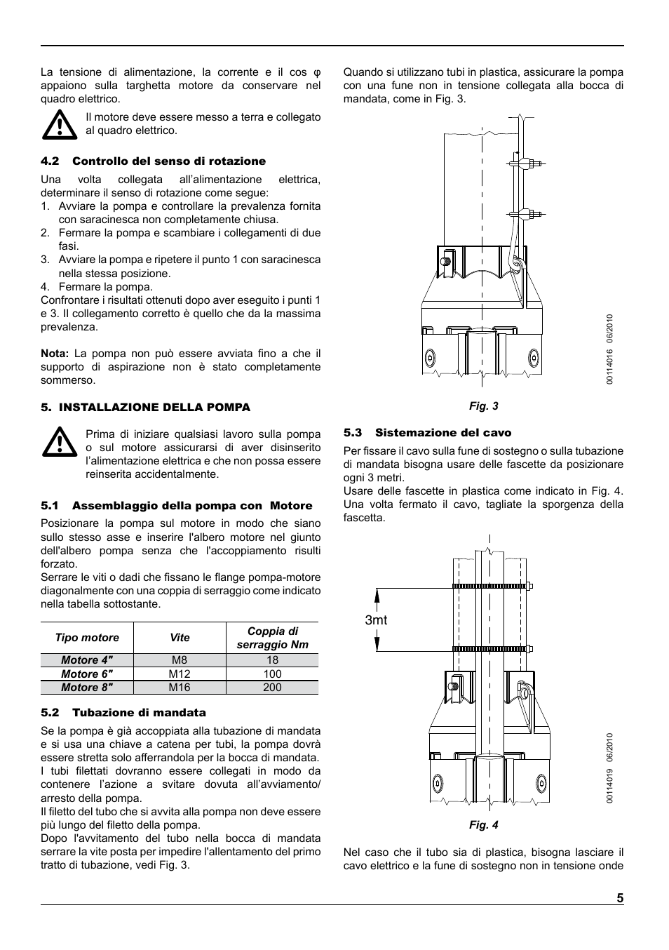 E-Tech VS series 8" submersible pumps User Manual | Page 5 / 76