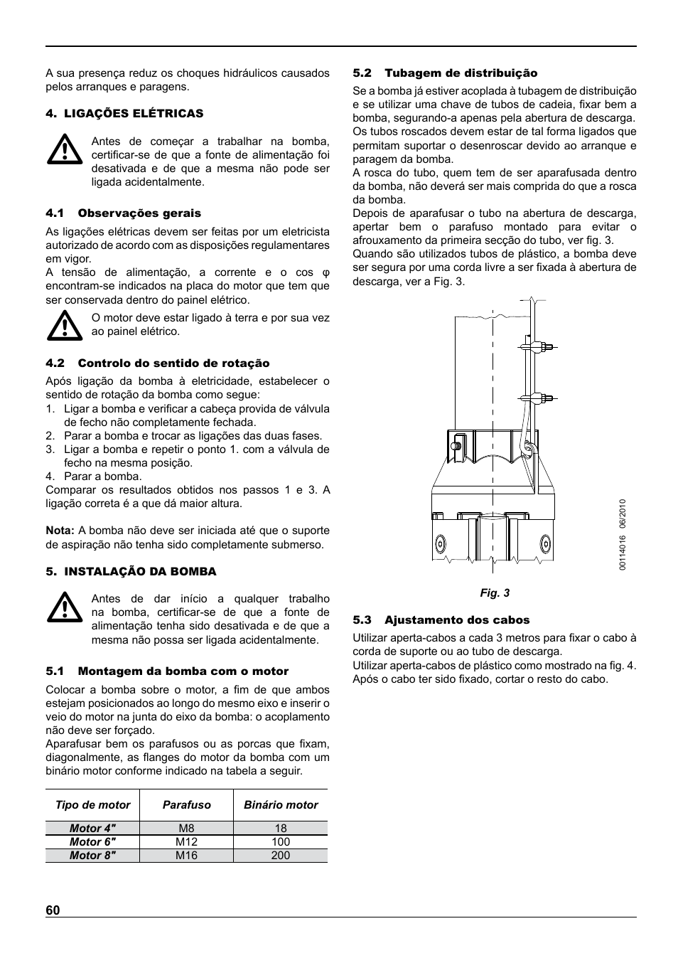 E-Tech VS series 8" submersible pumps User Manual | Page 60 / 76