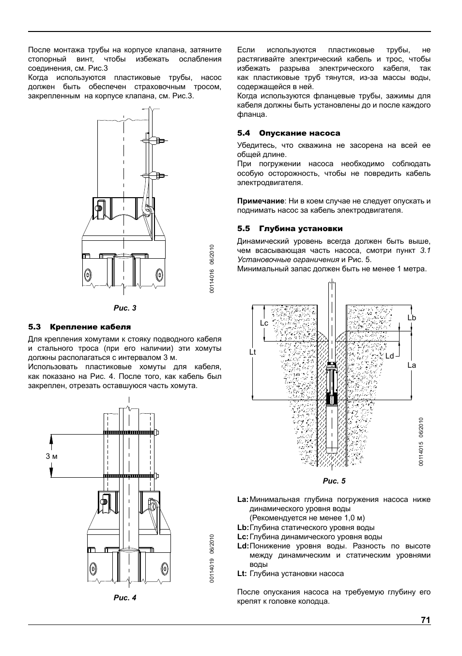E-Tech VS series 8" submersible pumps User Manual | Page 71 / 76