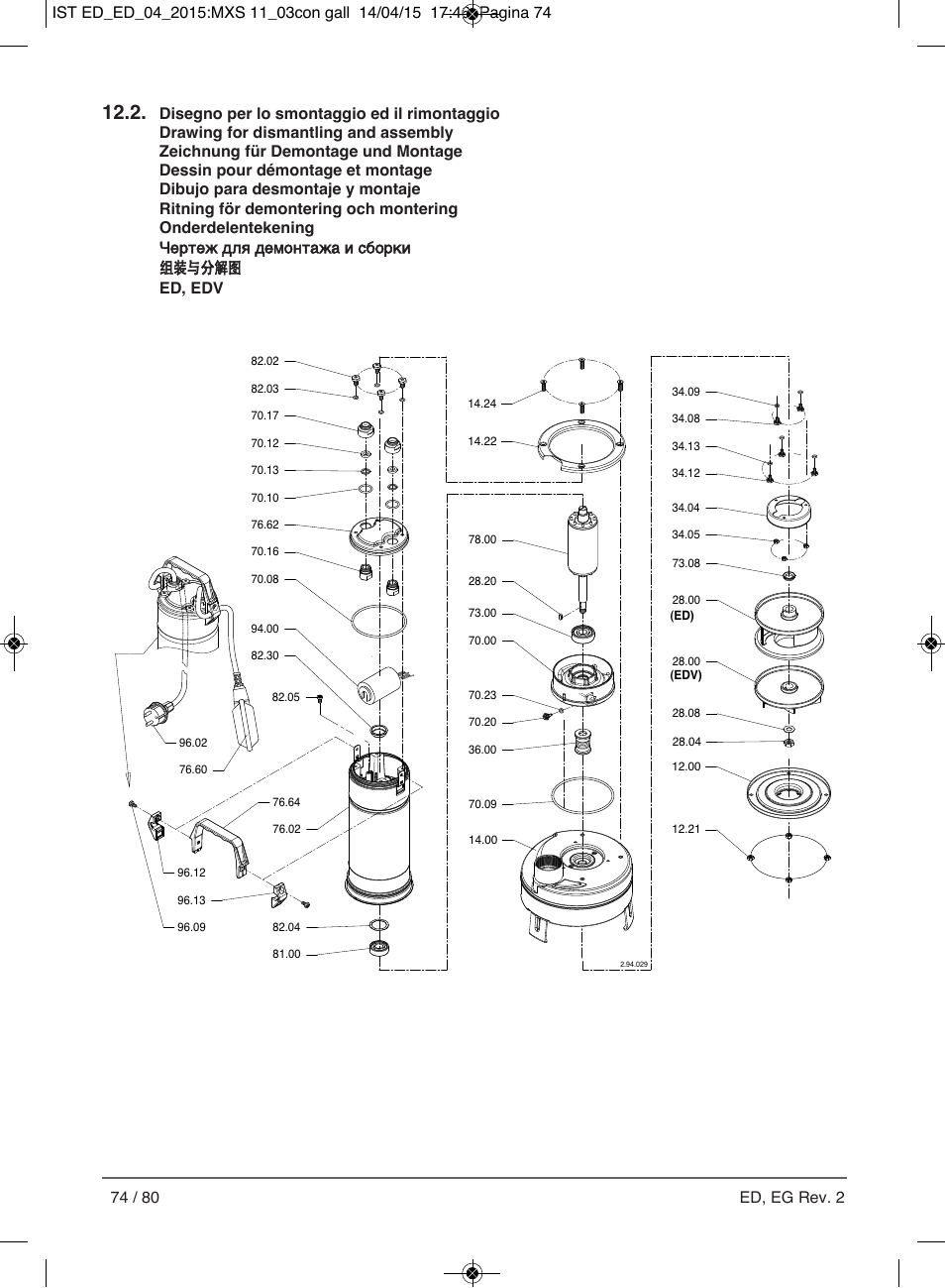 E-Tech Series EGT EGF User Manual | Page 74 / 80
