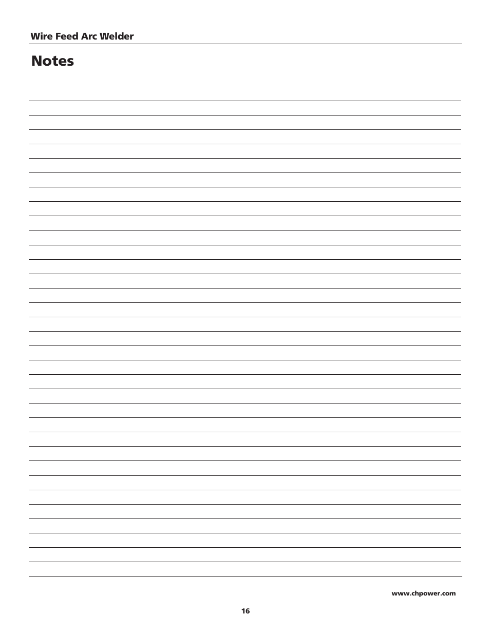 Campbell Hausfeld WG4000 User Manual | Page 16 / 48