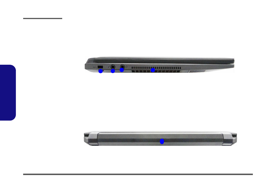 External locator - left side & rear view, External locator - left side & rear view -6 | Eurocom Armadillo 2 User Manual | Page 18 / 90