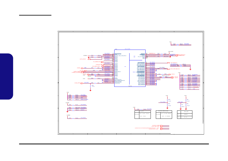 Processor 6/11, Sheet 7 of 42 processor 6/11, B.schematic diagrams | Schematic diagrams b - 8 processor 6/11, ᙔ!ϻ!ႝ!တ!!dmfwp!dp | Eurocom Armadillo 2 User Manual | Page 52 / 90