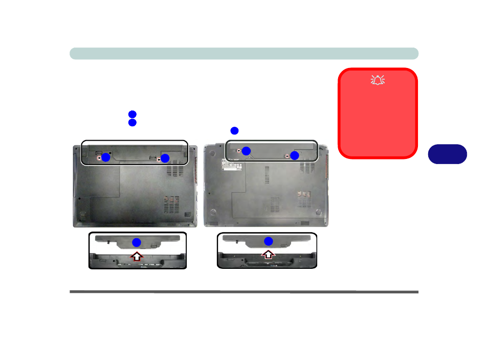 Removing the battery | Eurocom Electra 2 User Manual | Page 139 / 260