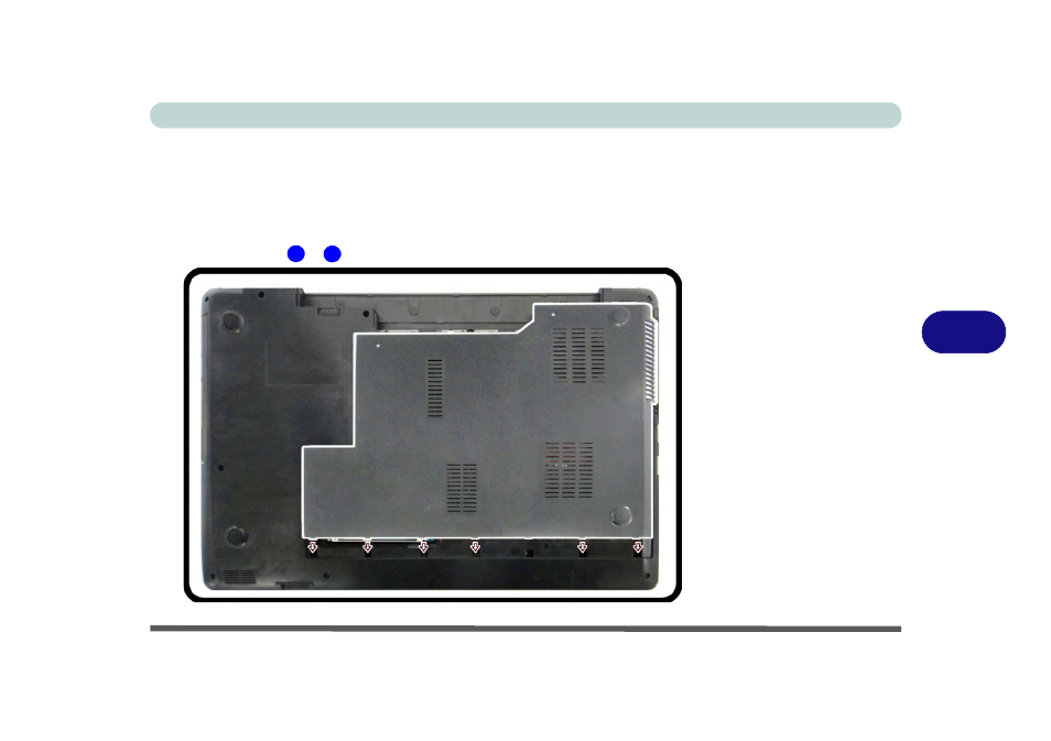 Replacing the component bay cover - model b | Eurocom Electra 2 User Manual | Page 143 / 260