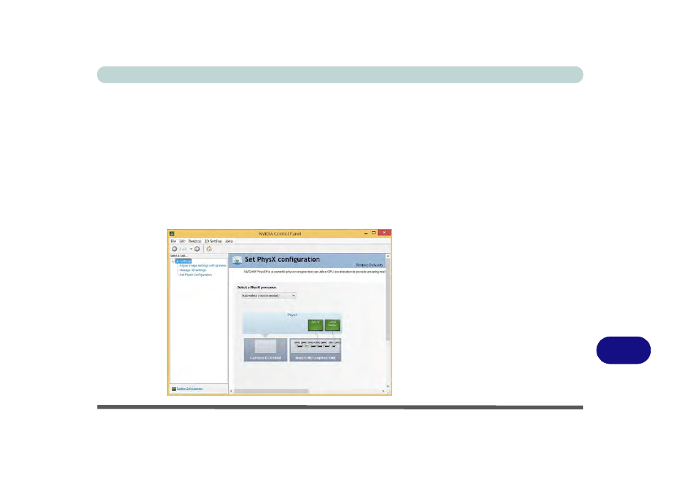 Set physx® configuration, Set physx, Configuration | Eurocom Electra 2 User Manual | Page 251 / 260