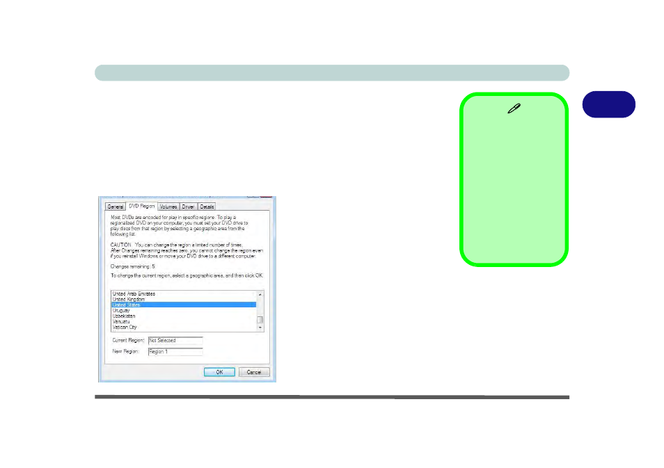 Dvd regional codes, 2dvd regional codes | Eurocom Electra 3 User Manual | Page 75 / 260