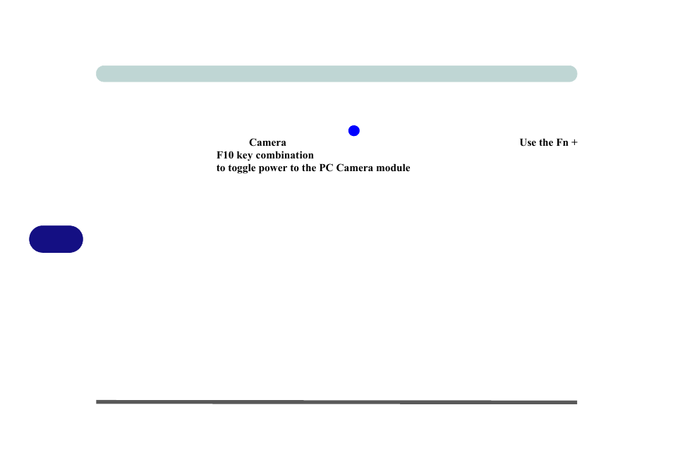 Pc camera module, Pc camera module -12 | Eurocom M3 User Manual | Page 148 / 265