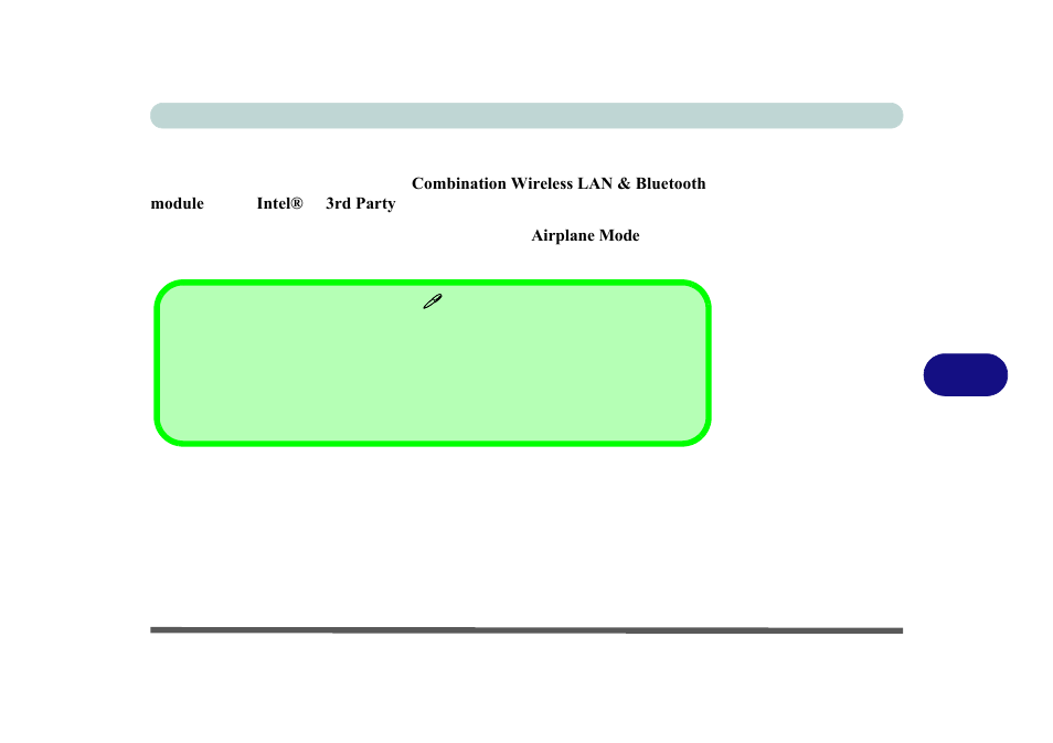 Bluetooth & wlan combo module, Bluetooth & wlan combo module -27 | Eurocom M3 User Manual | Page 163 / 265