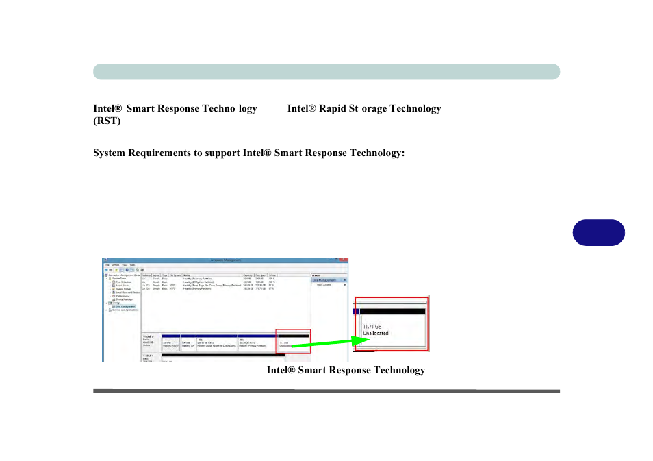 Intel® smart response technology, Intel® smart response technology -43 | Eurocom M3 User Manual | Page 179 / 265