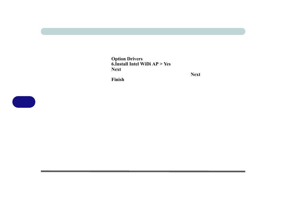 Intel® widi application installation, Intel® widi application installation -56 | Eurocom M3 User Manual | Page 192 / 265