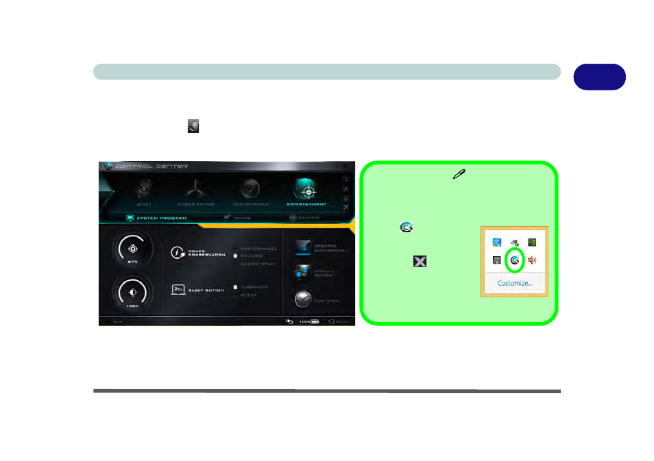 Control center, Control center -11 | Eurocom M4 User Manual | Page 41 / 276