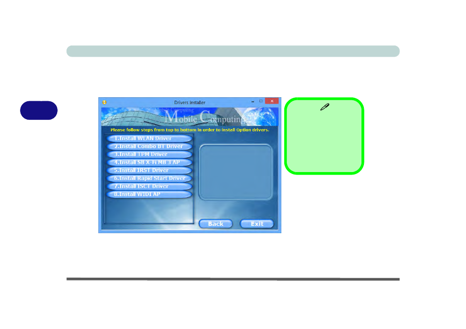 Optional drivers | Eurocom Armadillo User Manual | Page 112 / 260