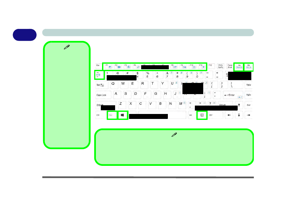 Keyboard | Eurocom Armadillo User Manual | Page 38 / 260