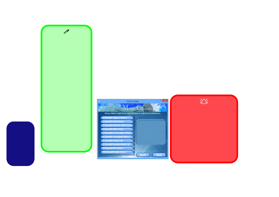 Installazione driver, Installazione manuale dei driver, Italiano | Eurocom Electra User Manual | Page 110 / 114