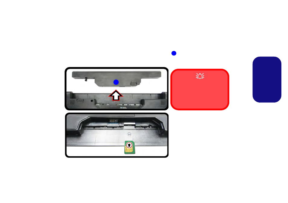 3g-modul, Einsetzen der usim-karte, Deutsch | Eurocom Electra User Manual | Page 45 / 114