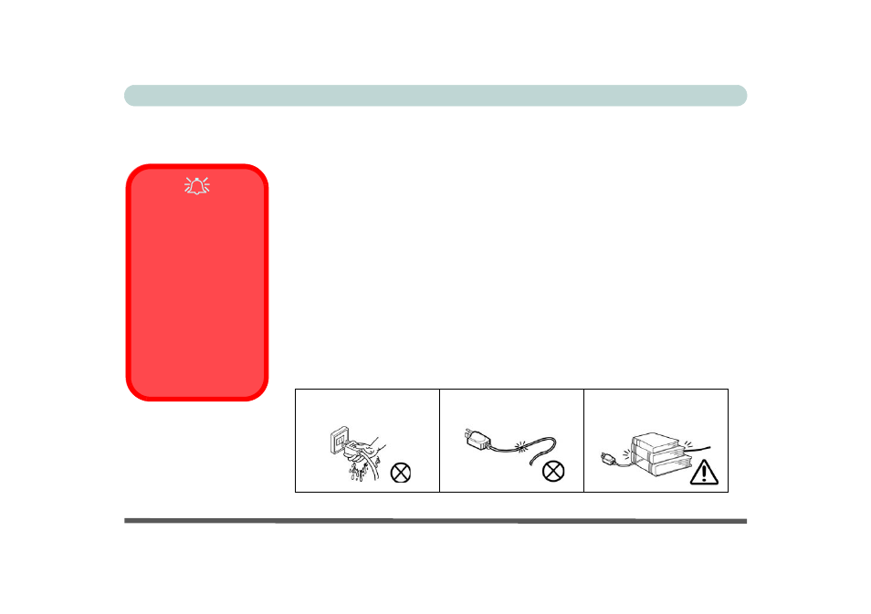 Power safety | Eurocom M620NC TITANIUM User Manual | Page 8 / 140