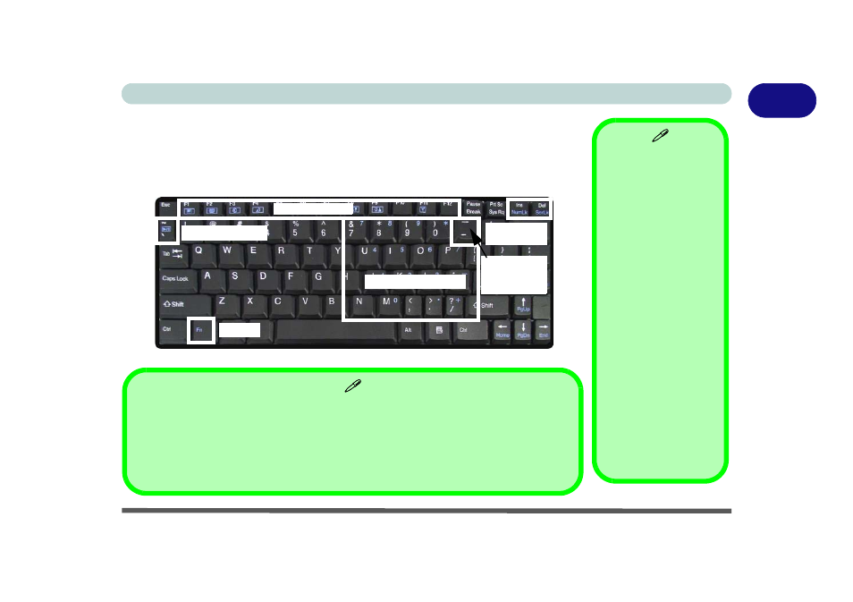 Keyboard, Keyboard -13 | Eurocom M720R GALAXY-X User Manual | Page 35 / 222