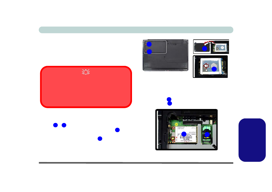 Modulo 3.5g, Italiano | Eurocom M735T Puma User Manual | Page 211 / 226