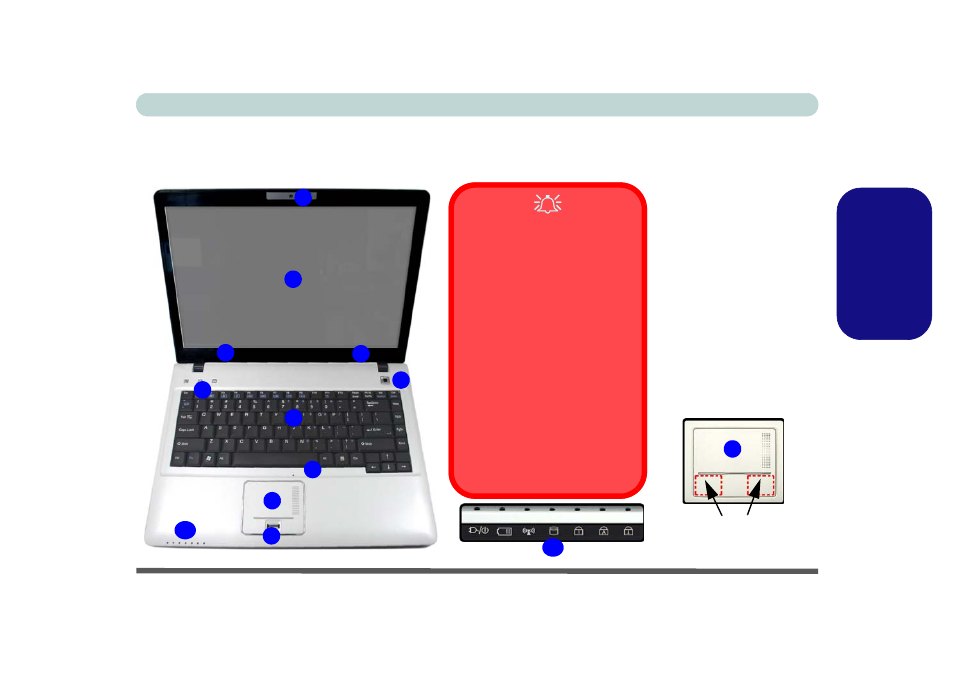 Deutsch | Eurocom M76TU Mamba User Manual | Page 59 / 226