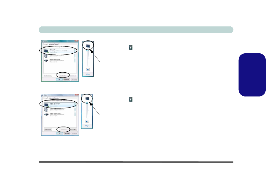 Deutsch | Eurocom M76TU Mamba User Manual | Page 71 / 226