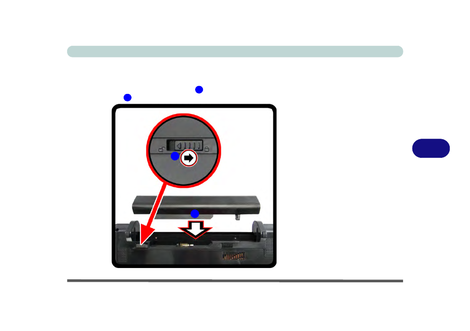 Installing the battery, Installing the battery -5 | Eurocom Monster User Manual | Page 105 / 222