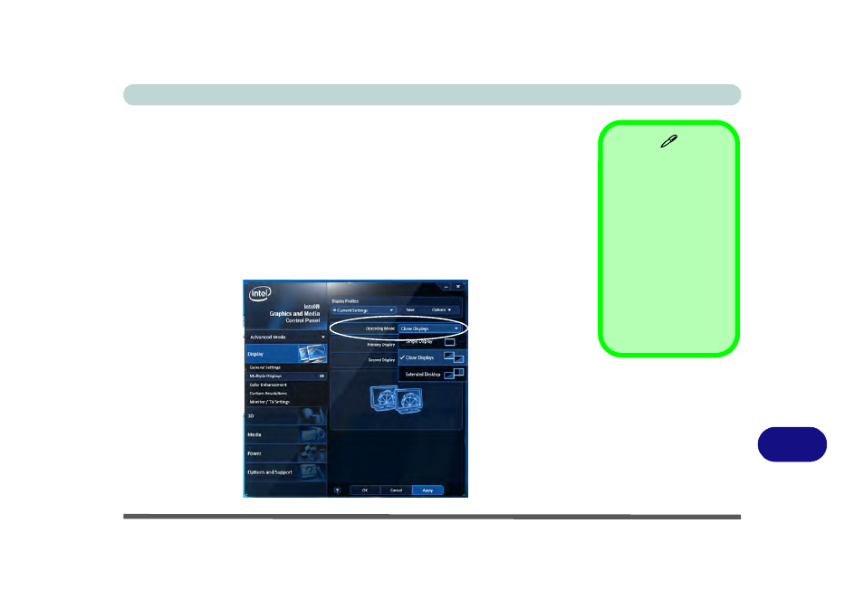 Attaching other displays | Eurocom Monster User Manual | Page 199 / 222