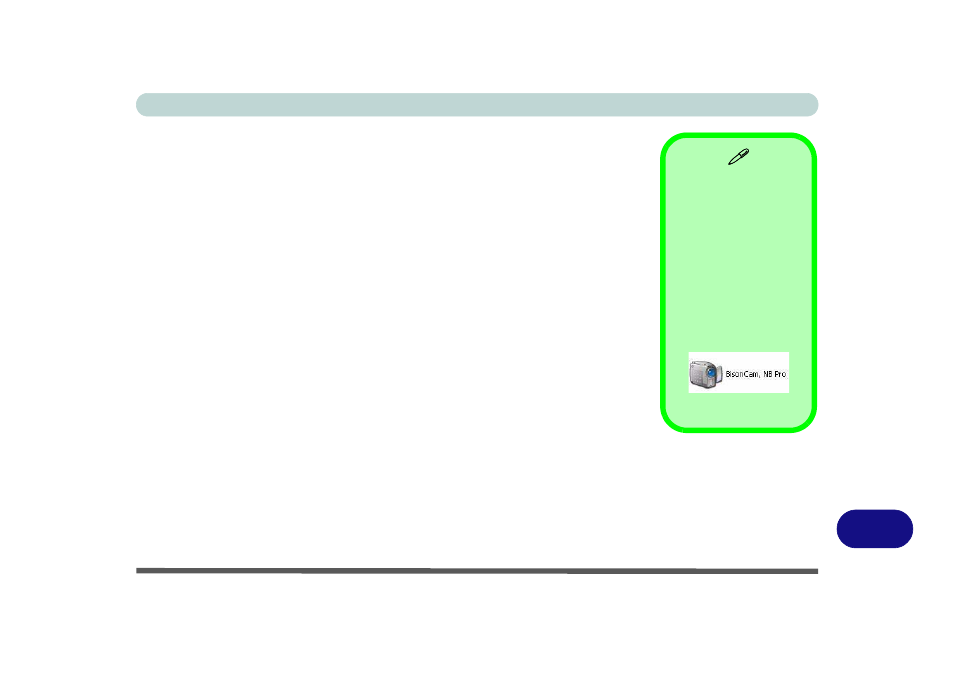 Pc camera module | Eurocom R130T ELEMENT User Manual | Page 261 / 274
