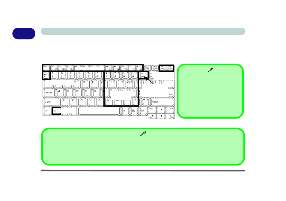 Keyboard, Keyboard -10 | Eurocom R130T ELEMENT User Manual | Page 30 / 274
