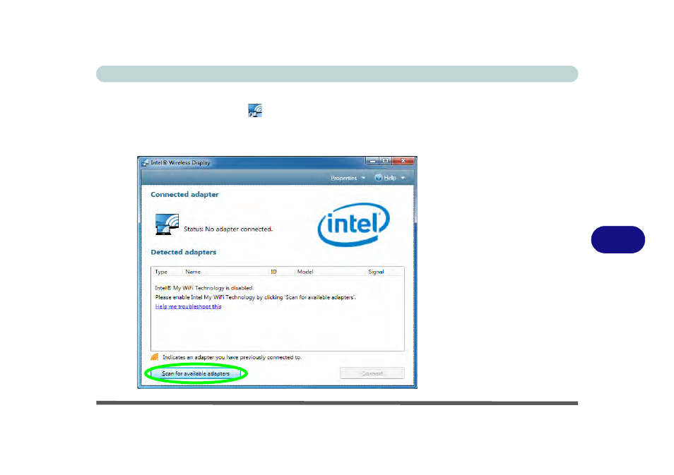 Intel® widi application configuration, Intel® widi application configuration -67 | Eurocom Shark 2 User Manual | Page 213 / 292