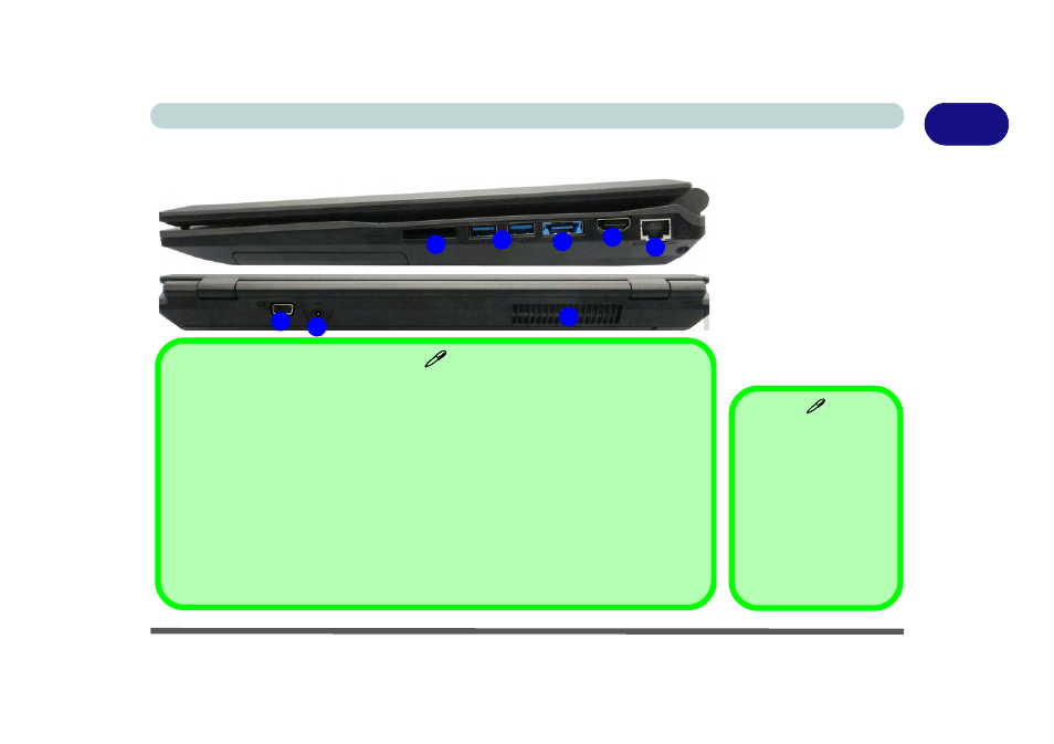 System map: right & rear views, System map: right & rear views -17 | Eurocom Shark 2 User Manual | Page 47 / 292