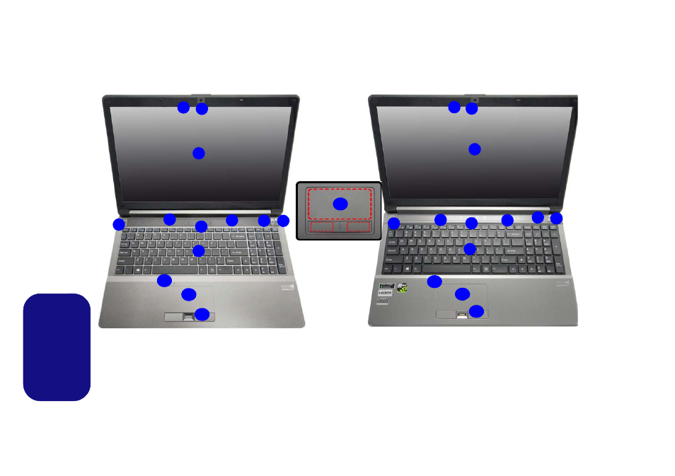 Italiano | Eurocom Shark 3 User Manual | Page 134 / 156