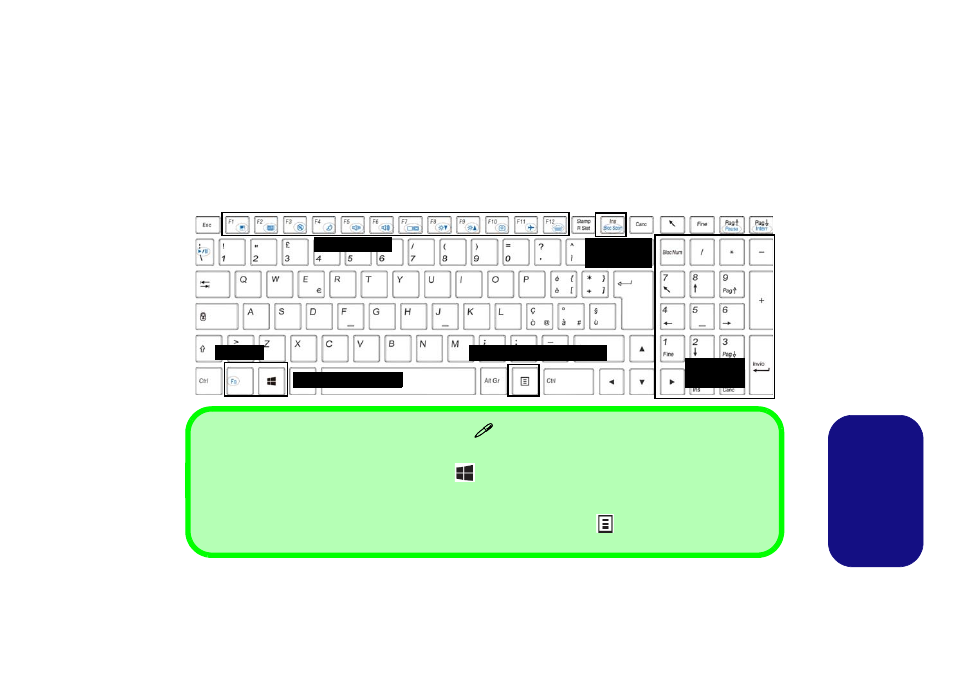 Tastiera, Italiano | Eurocom Shark 3 User Manual | Page 137 / 156
