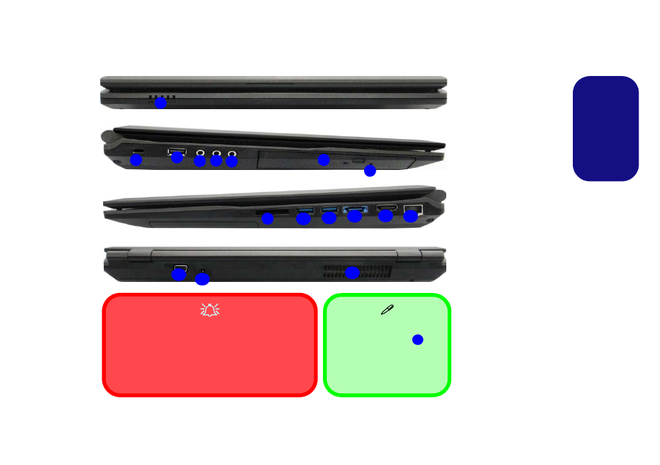 Engl ish | Eurocom Shark 3 User Manual | Page 23 / 156