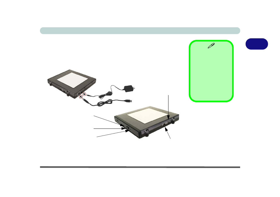 Cd device/dvd device (optional), Optional cd device with desktop computers, Figure 2 - 2 external cd device | Cd device/dvd device (optional) -9 | Eurocom T210C Convertible User Manual | Page 51 / 178