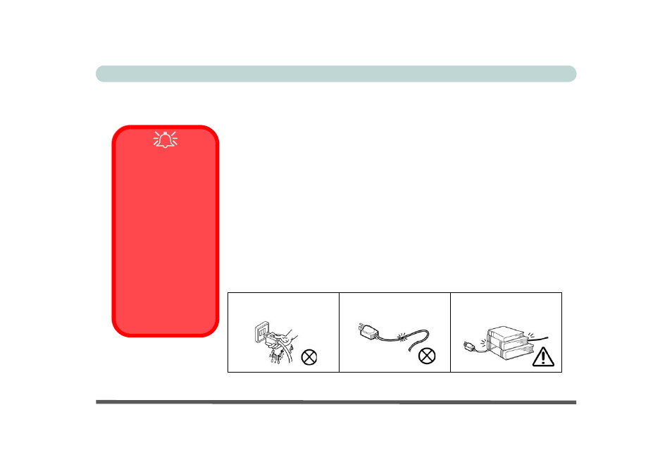 Power safety, Power safety warning | Eurocom T210C Convertible User Manual | Page 8 / 178