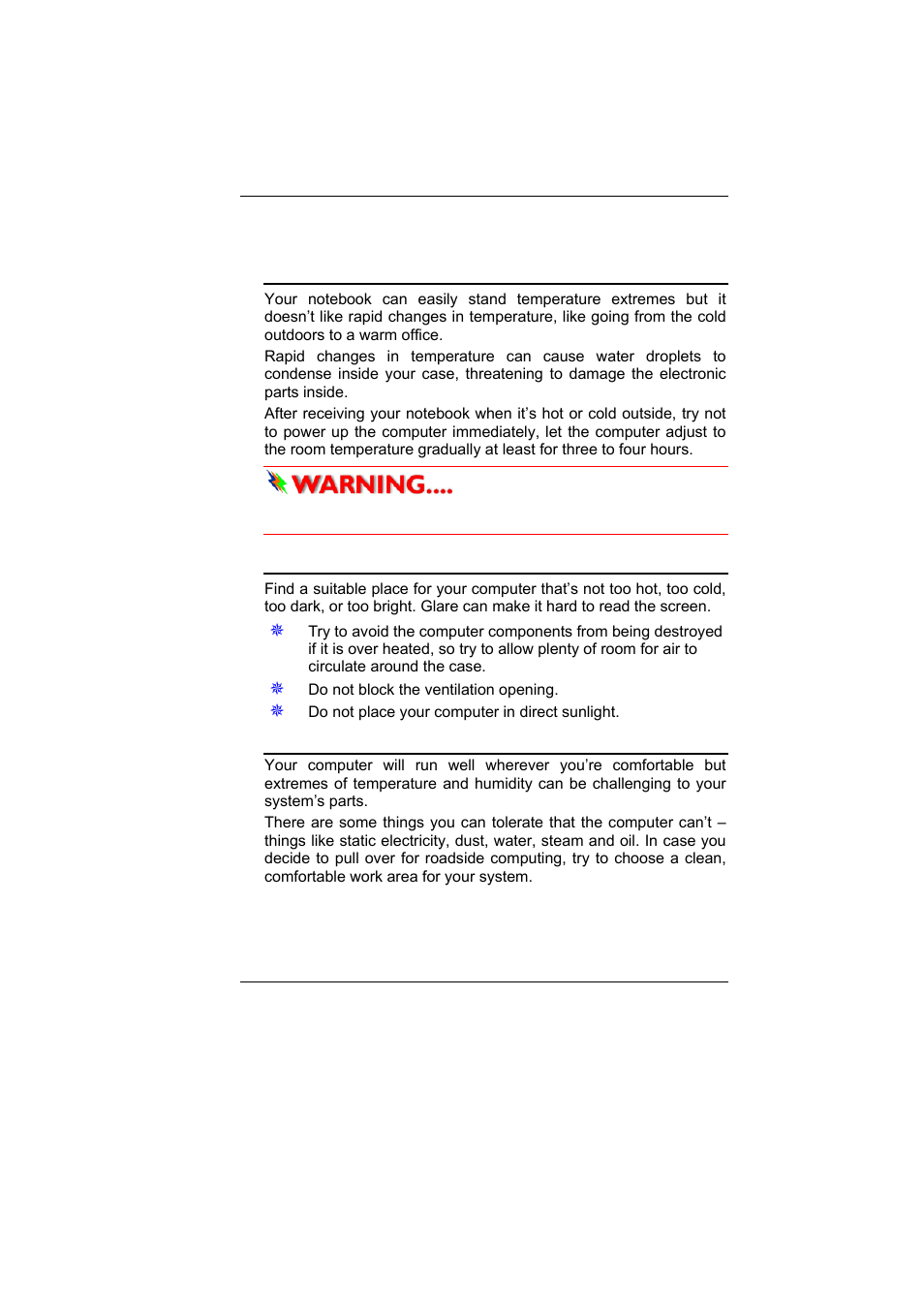 Eurocom T3 Contessa User Manual | Page 15 / 94