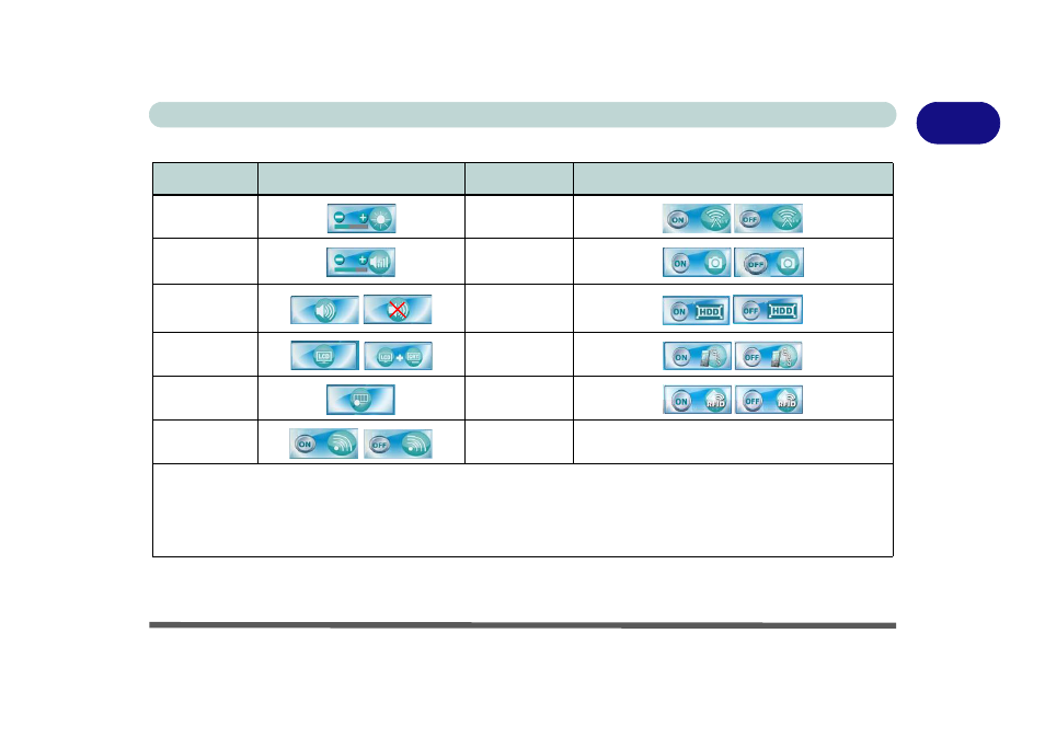 On-screen menu 1 - 19 quick start guide | Eurocom T890M ELEMENT User Manual | Page 39 / 218