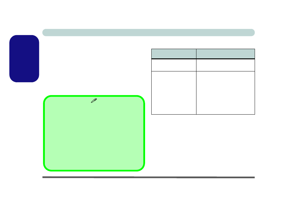 System software, Operating systems supported, Not included | English | Eurocom TN12R Tablet User Manual | Page 12 / 226