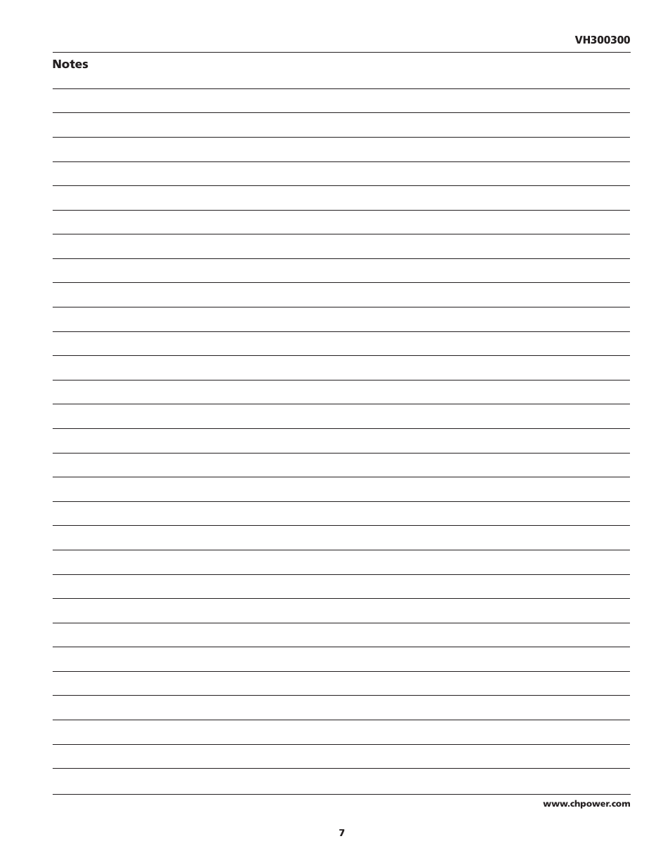 Campbell Hausfeld VH300300 User Manual | Page 7 / 24