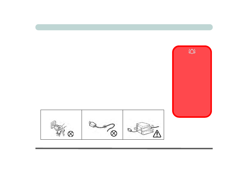 Power safety | Eurocom W150ER FOX 4.0 User Manual | Page 11 / 292