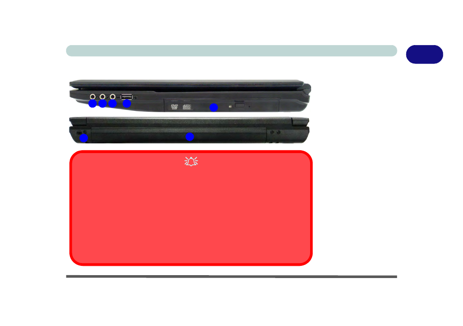 System map: right & rear views, System map: right & rear views -17 | Eurocom W150ER FOX 4.0 User Manual | Page 47 / 292