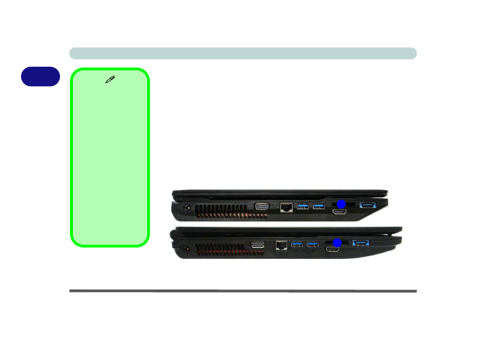 Multi-in-1 card reader, Multi-in-1 card reader -6 | Eurocom W150ER FOX 4.0 User Manual | Page 62 / 292