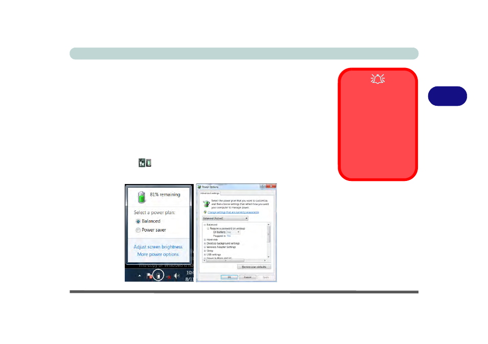 Battery information, Battery information -11 | Eurocom W150ER FOX 4.0 User Manual | Page 85 / 292