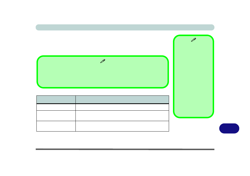 Display devices & options, Cdisplay devices & options | Eurocom W3x0ET Shark User Manual | Page 245 / 268