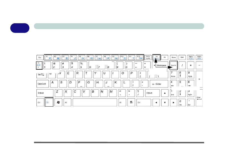 Keyboard, Keyboard -10 | Eurocom W3x0ET Shark User Manual | Page 40 / 268