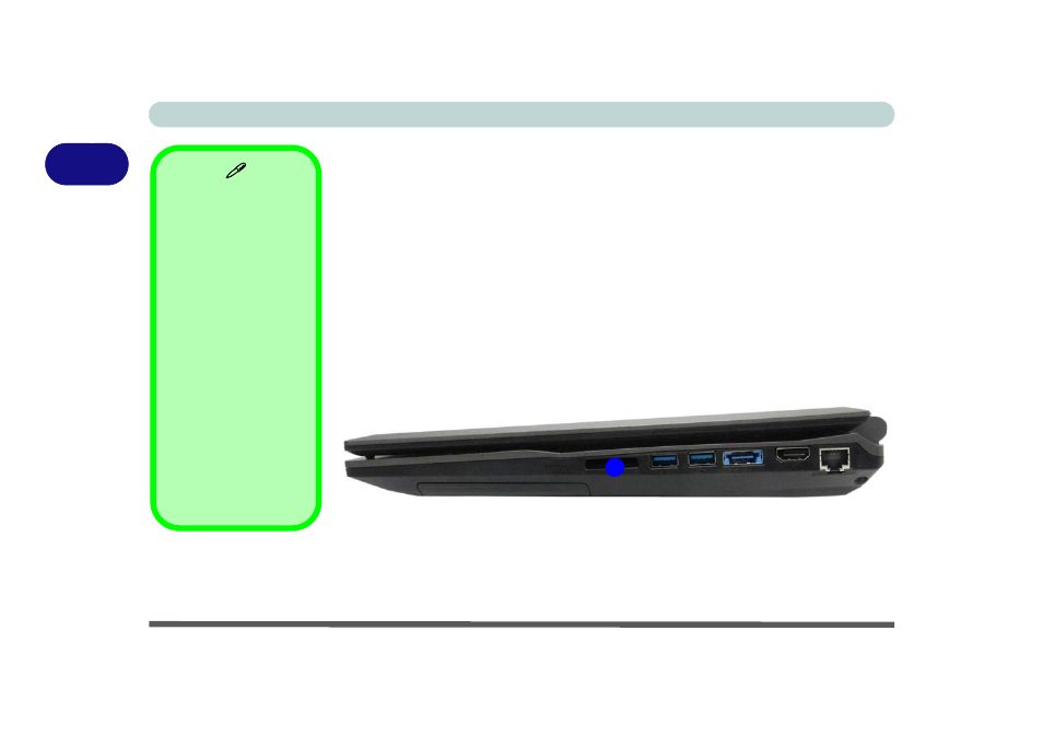 Multi-in-1 card reader, Multi-in-1 card reader -6 | Eurocom W3x0ET Shark User Manual | Page 58 / 268