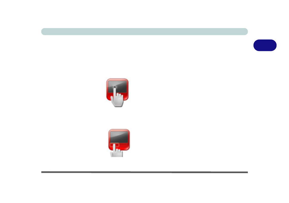 One-finger, One-finger -13 | Eurocom W3x0ET Shark User Manual | Page 65 / 268