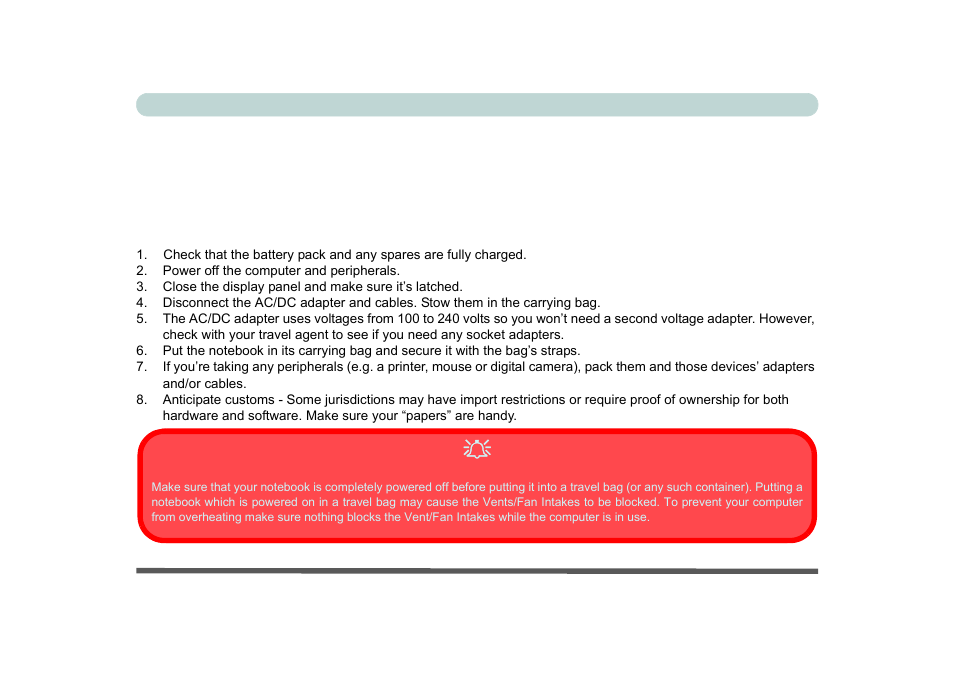 Cleaning, Travel considerations | Eurocom M5 Pro User Manual | Page 15 / 298