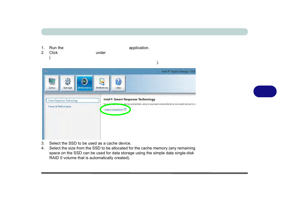 Enabling intel smart response technology, Enabling intel smart response technology -37 | Eurocom M5 Pro User Manual | Page 171 / 298